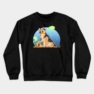 German shepherd - Pumpkin Crewneck Sweatshirt